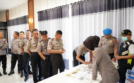 Komitmen Bersih Narkoba Ditunjukkan melalui Aksi Nyata Personel