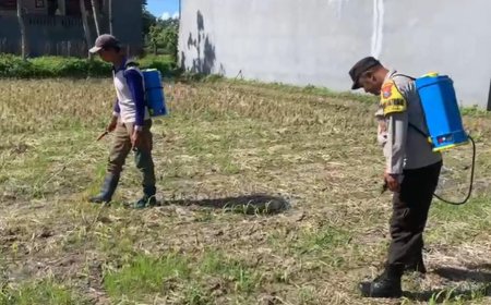 Polres Malang Intensifkan Pendampingan Program Ketahanan Pangan hingga Tingkat Desa