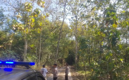 Polres Trenggalek Hadir Jaga Kelestarian Hutan dari Ancaman Kebakaran