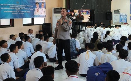 Polresta Sidoarjo Ajak Pelajar Disiplin dan Peduli Kamtibmas
