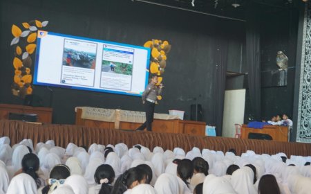 Polres Malang Bekali 1.250 Pelajar dengan Edukasi Tertib Berlalu Lintas