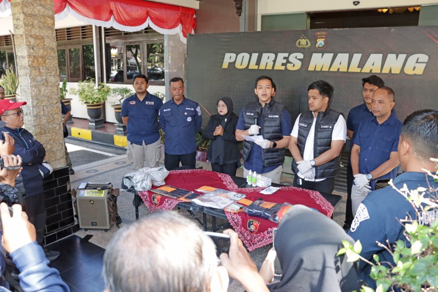 Polres Malang Ringkus Perampok Sadis di Sumberpucung