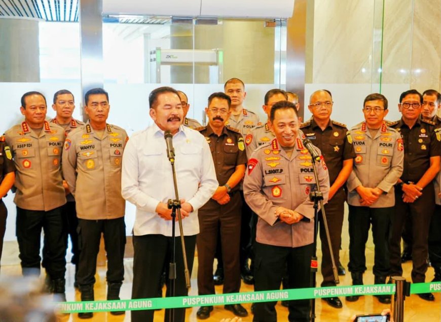 Kapolri dan Jaksa Agung Satukan Komitmen Perkuat Soliditas Institusi