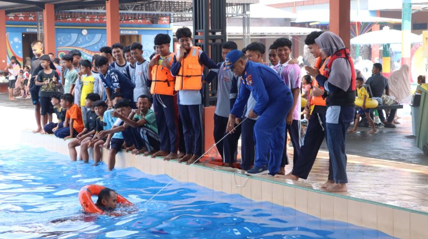 Satpolairud Polres Lamongan Hadirkan Edukasi Keselamatan yang Inspiratif
