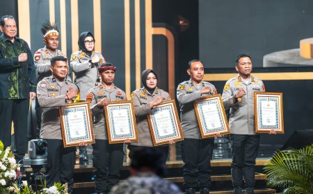 Kapolresta Sidoarjo Raih Tiga Besar Polisi Inovatif Hoegeng Awards 2026