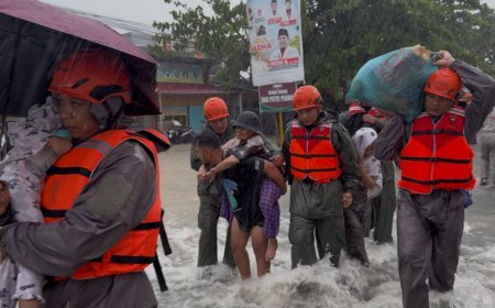 Evakuasi Warga Terdampak Banjir Dilakukan Secara Cepat dan Humanis