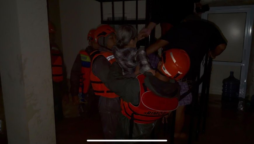 Polri Perkuat Koordinasi Evakuasi Warga Terdampak Banjir